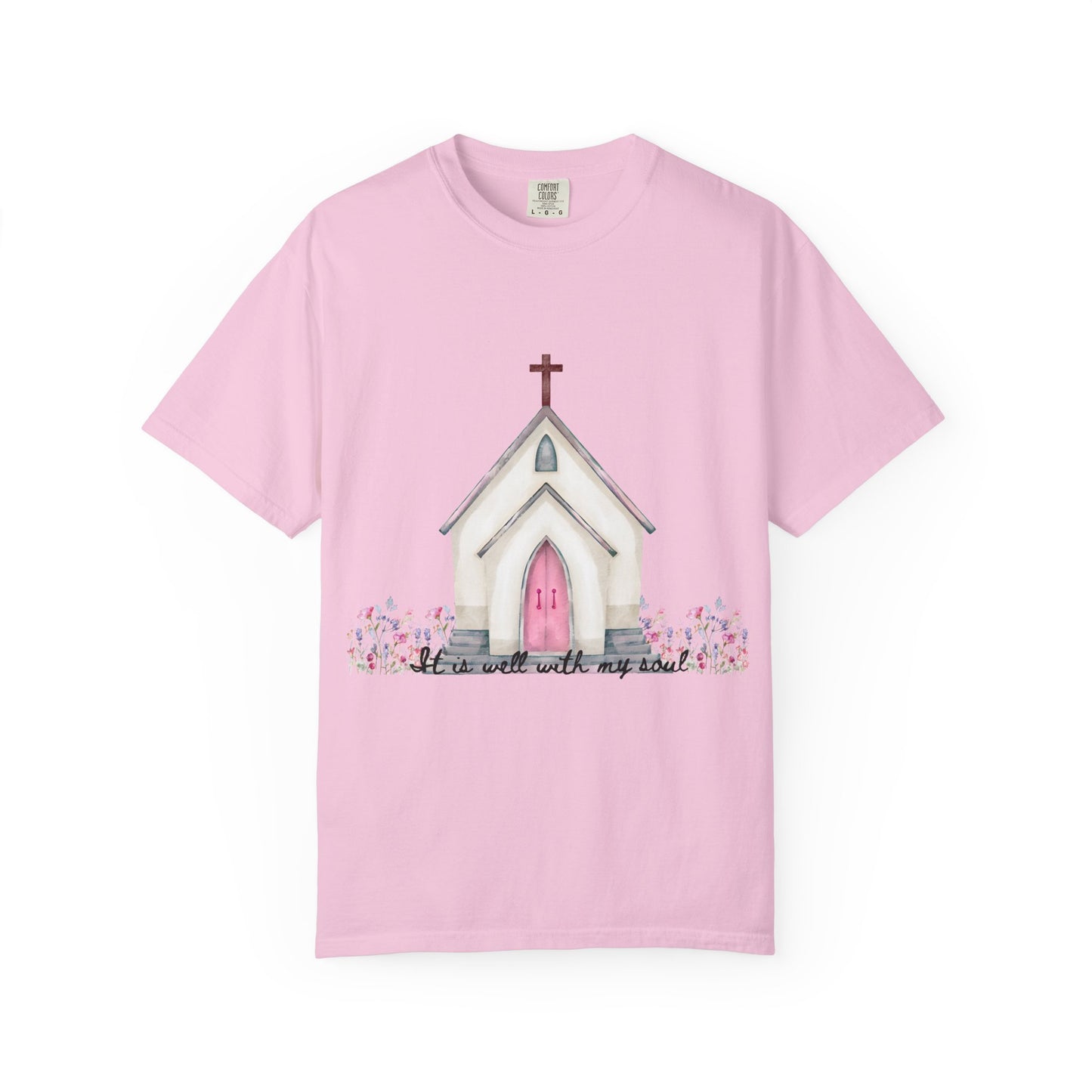 Charming Faith-Inspired T-Shirt, Inspirational Tee, Church Graphic Shirt, Casual Spiritual Wear, Gift for Believers, Religious Apparel