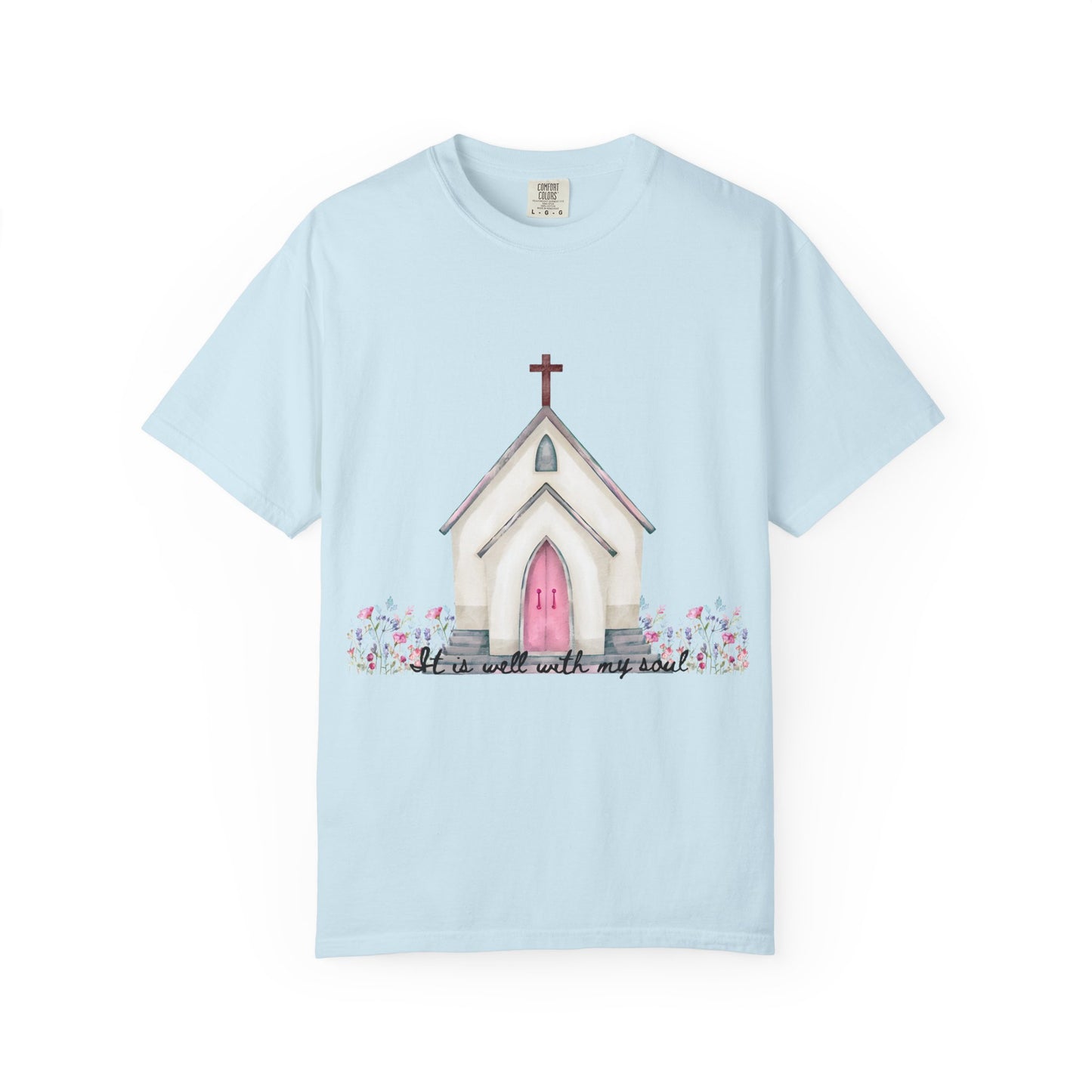 Charming Faith-Inspired T-Shirt, Inspirational Tee, Church Graphic Shirt, Casual Spiritual Wear, Gift for Believers, Religious Apparel