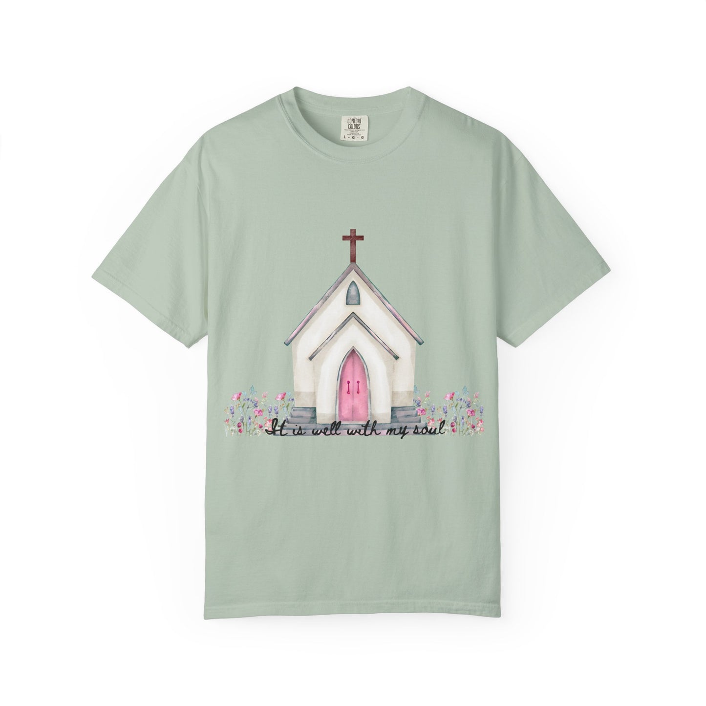 Charming Faith-Inspired T-Shirt, Inspirational Tee, Church Graphic Shirt, Casual Spiritual Wear, Gift for Believers, Religious Apparel