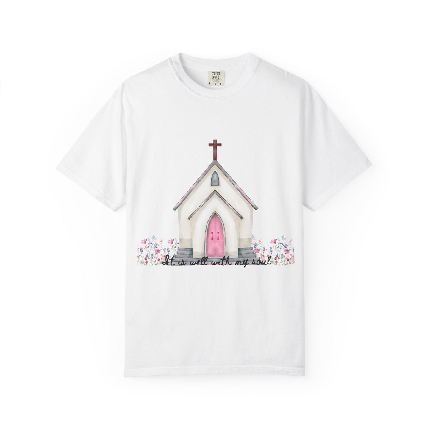 Charming Faith-Inspired T-Shirt, Inspirational Tee, Church Graphic Shirt, Casual Spiritual Wear, Gift for Believers, Religious Apparel